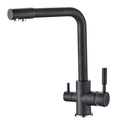 Kitchen Faucet mod. A-103-BLACK STONE (HOT-COLD-RO)